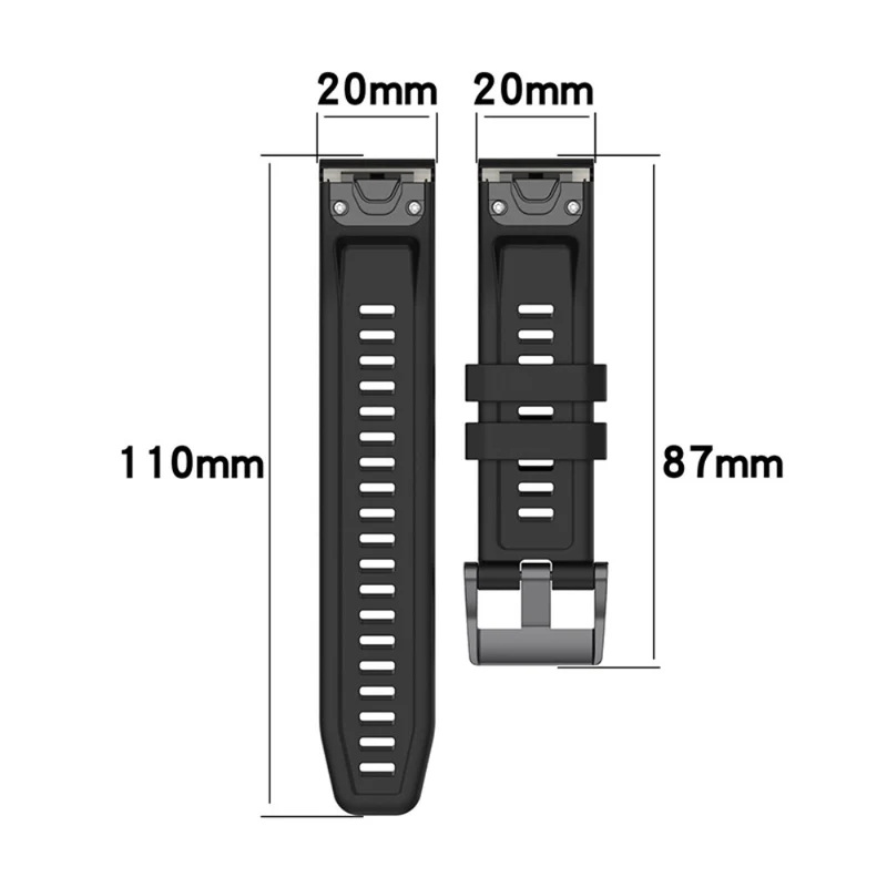 Super cool Universell Garmin Silikon / TPU armband