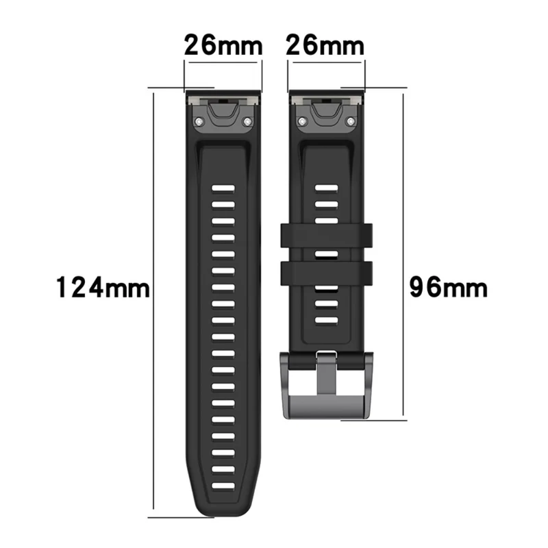 Süß Garmin Fenix 7X / Garmin Tactix 7 Silikon / TPU armband