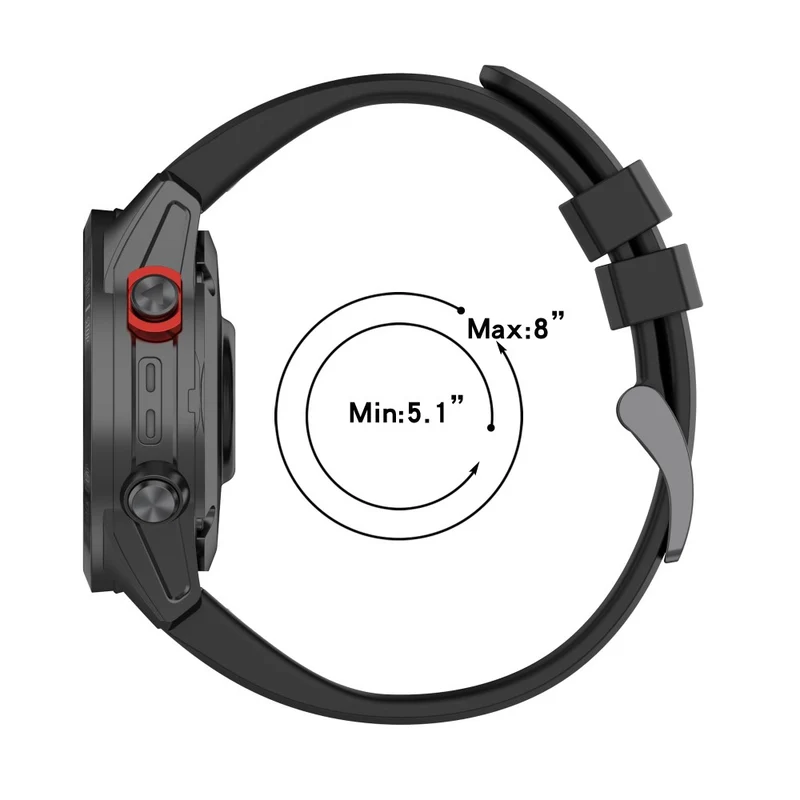 Super zuverlässig Universell Garmin Silikon / TPU armband