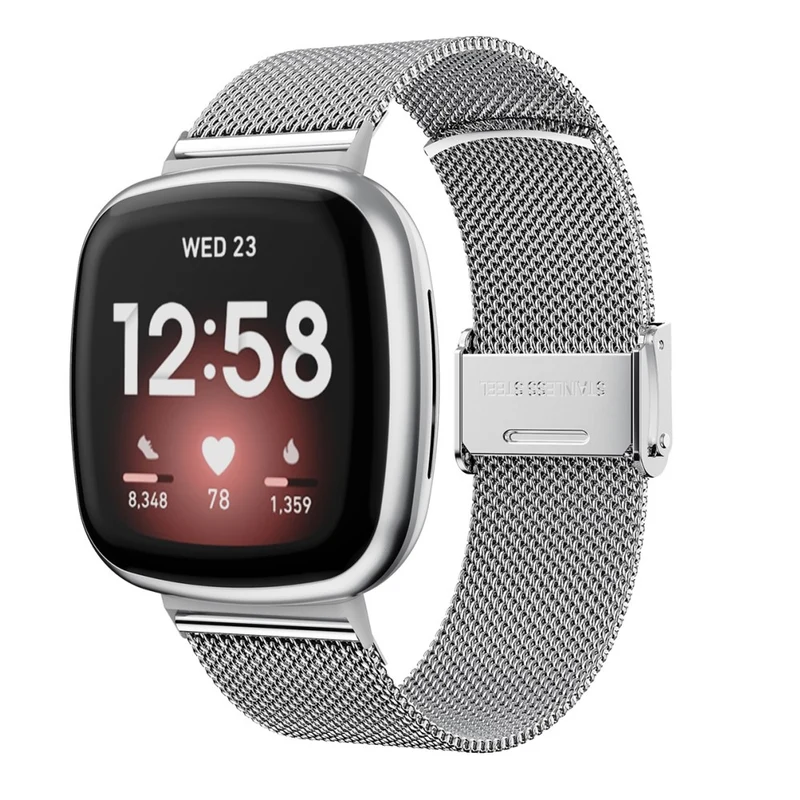 Supersauber Fitbit Versa 3 Metall armband