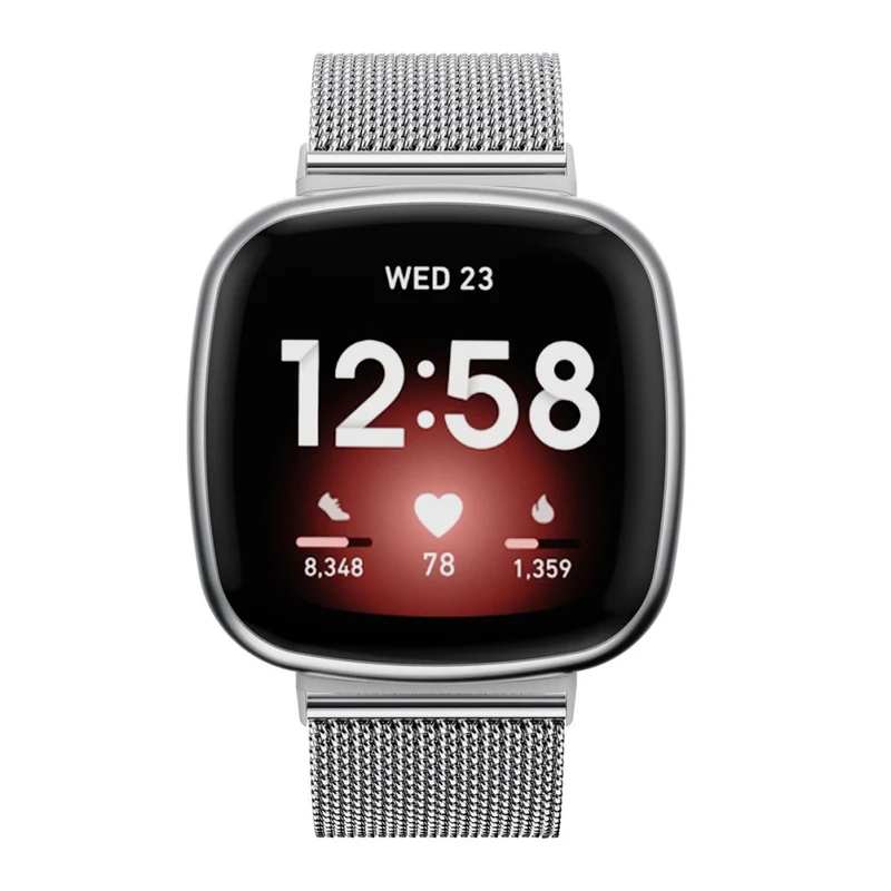 Supersauber Fitbit Versa 3 Metall armband