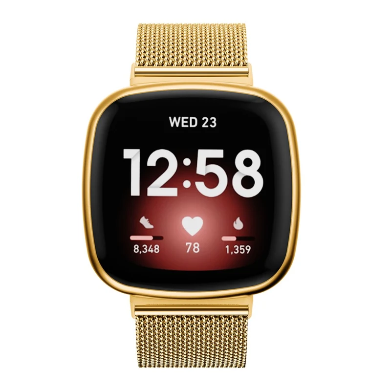 Fantastisch Fitbit Versa 3 Metall armband