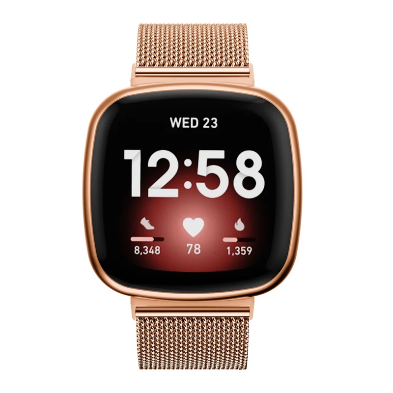 Fantastisch Fitbit Versa 3 Metall armband