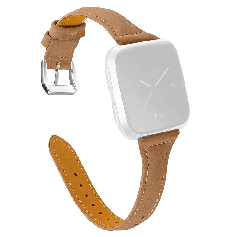 Süß Fitbit Versa 2 / Fitbit Versa Lite Echtes Leder armband