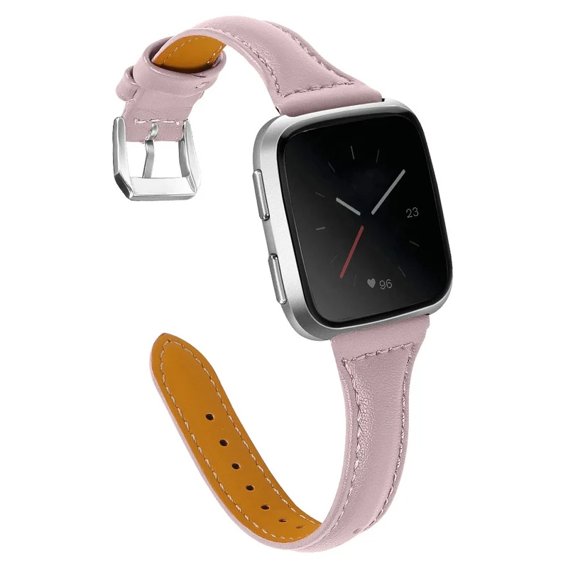 Süß Fitbit Versa 2 / Fitbit Versa Lite Echtes Leder armband