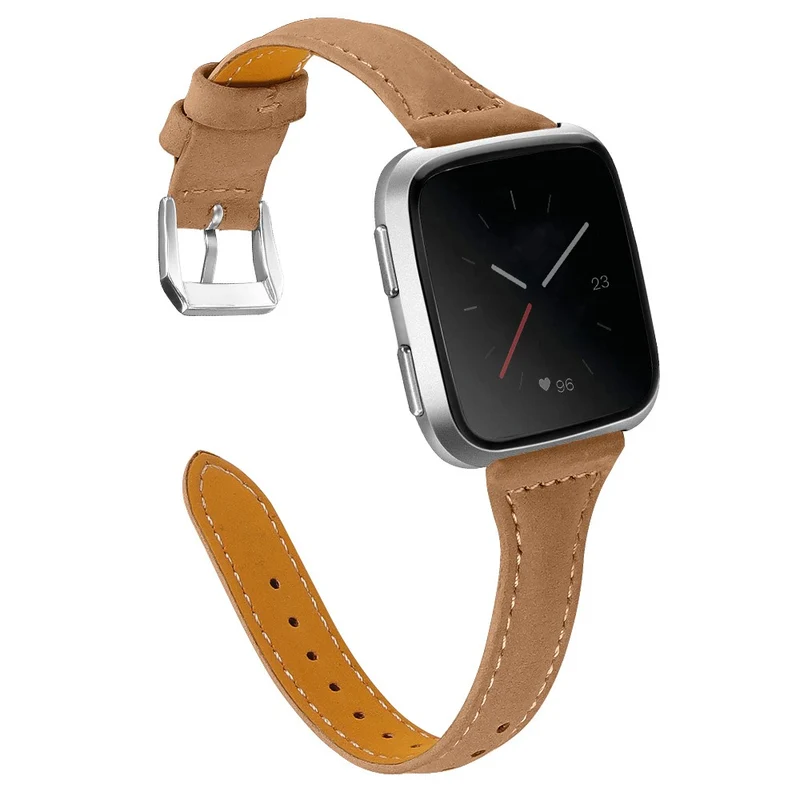 Süß Fitbit Versa 2 / Fitbit Versa Lite Echtes Leder armband