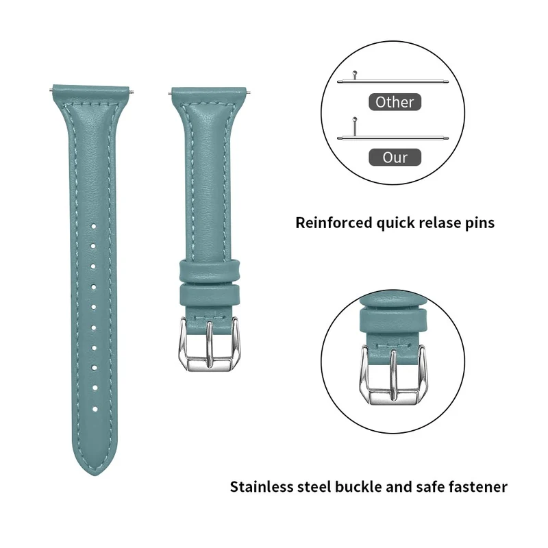 Süß Fitbit Versa 2 / Fitbit Versa Lite Echtes Leder armband