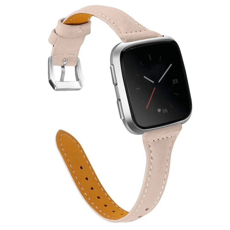Süß Fitbit Versa 2 / Fitbit Versa Lite Echtes Leder armband