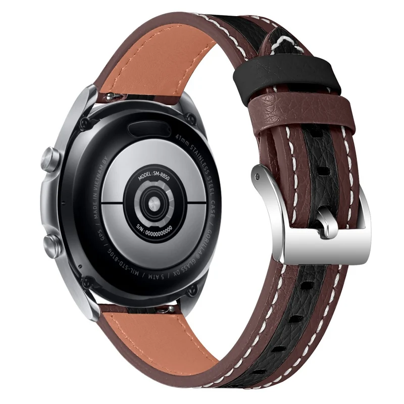Mega haltbar Garmin Vivomove 3 Echtes Leder armband
