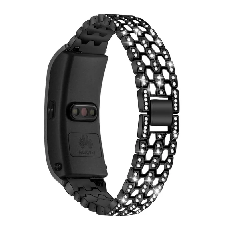 Modisch Huawei TalkBand B5 Metall und Strass armband