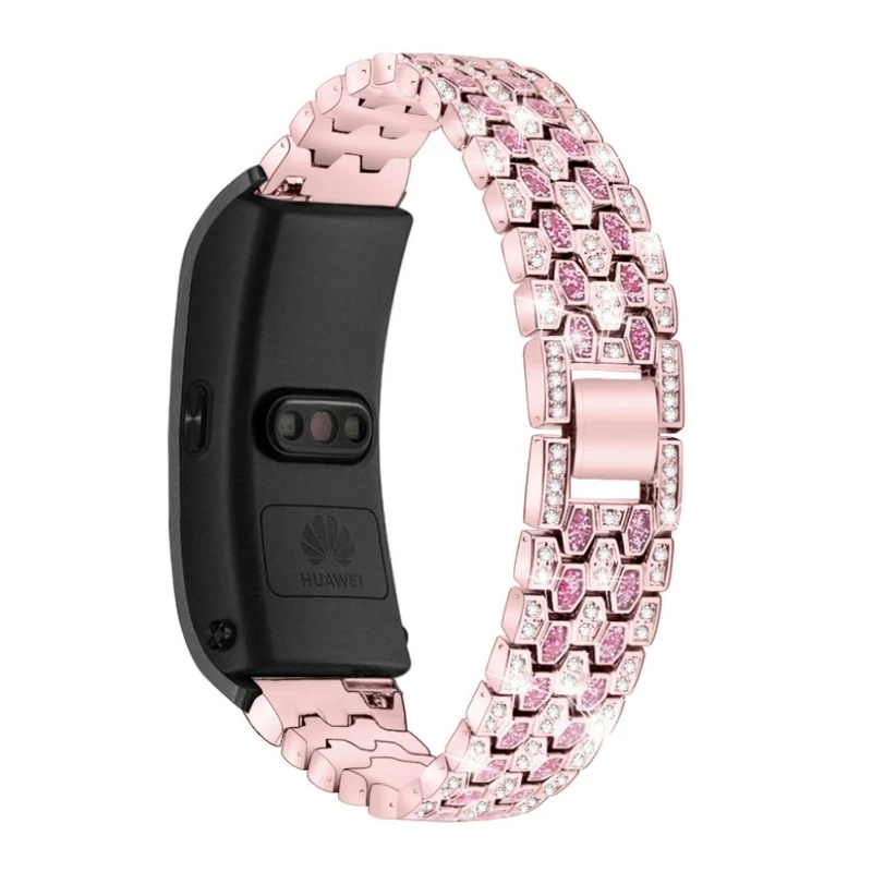 Modisch Huawei TalkBand B5 Metall und Strass armband