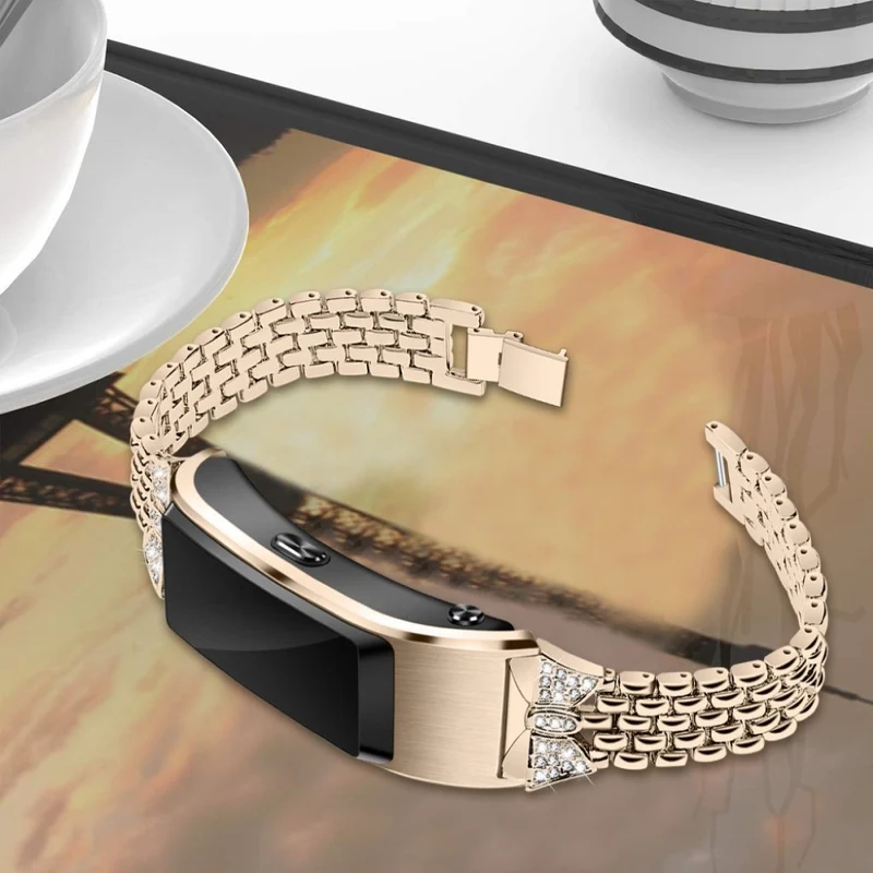 Großartig Huawei TalkBand B5 Metall und Strass armband