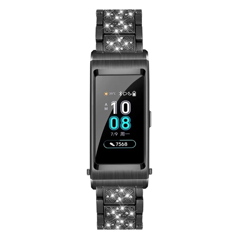 Sehr stilvoll Huawei TalkBand B5 Metall und Strass armband