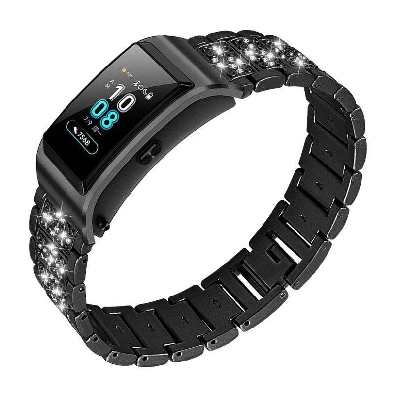 Sehr stilvoll Huawei TalkBand B5 Metall und Strass armband