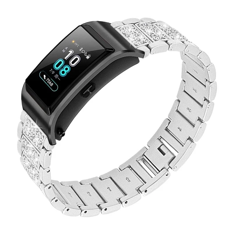 Sehr stilvoll Huawei TalkBand B5 Metall und Strass armband