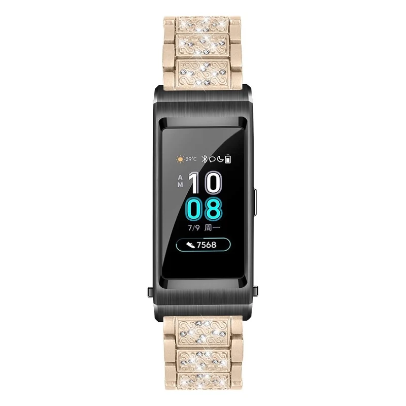 Sehr stilvoll Huawei TalkBand B5 Metall und Strass armband