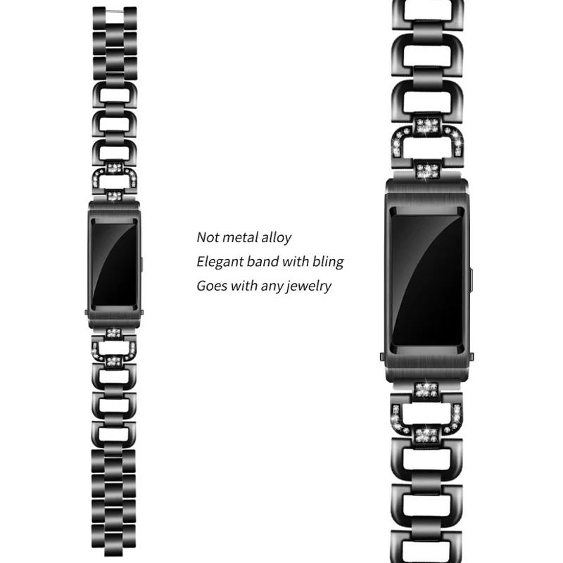 Fantastisch Huawei TalkBand B5 Metall und Strass armband