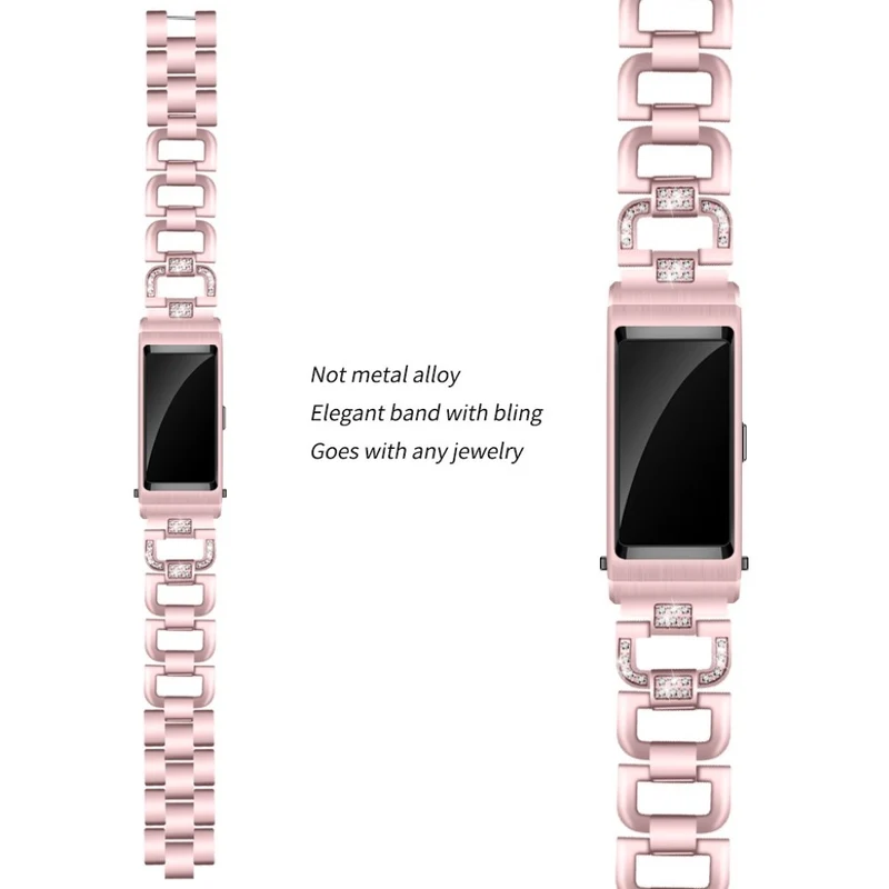 Fantastisch Huawei TalkBand B5 Metall und Strass armband