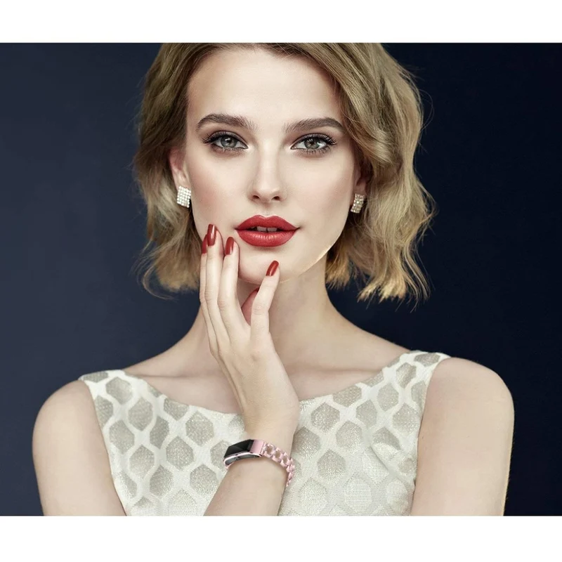 Fantastisch Huawei TalkBand B5 Metall und Strass armband