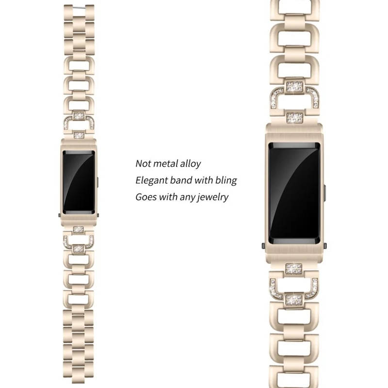 Fantastisch Huawei TalkBand B5 Metall und Strass armband