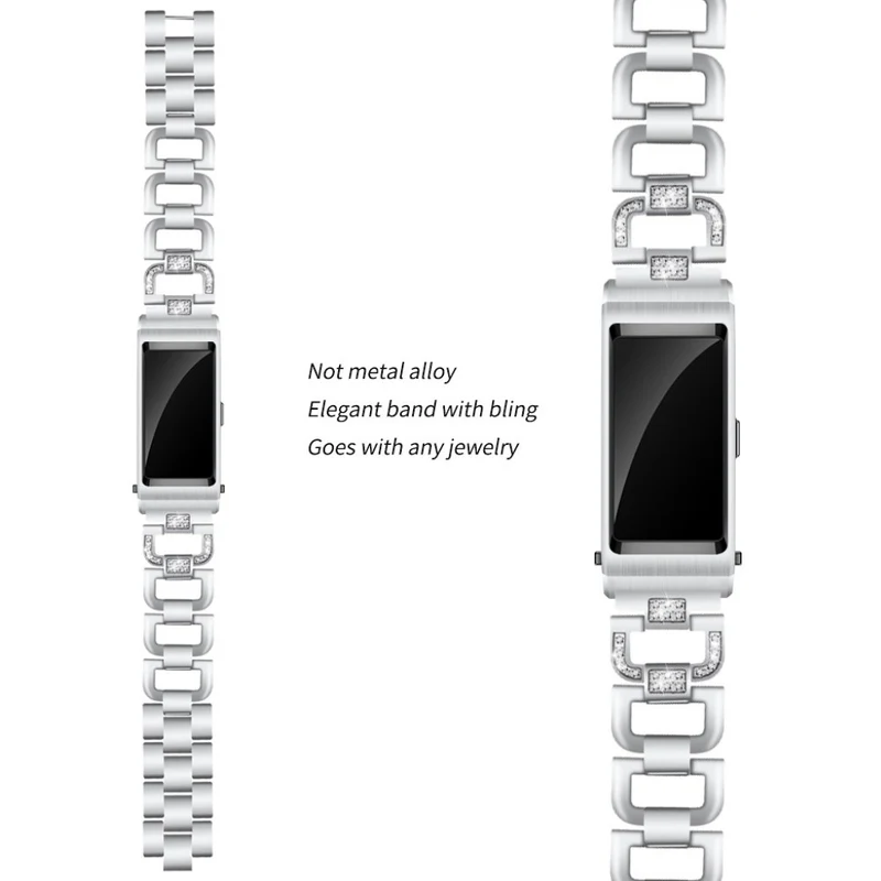 Fantastisch Huawei TalkBand B5 Metall und Strass armband