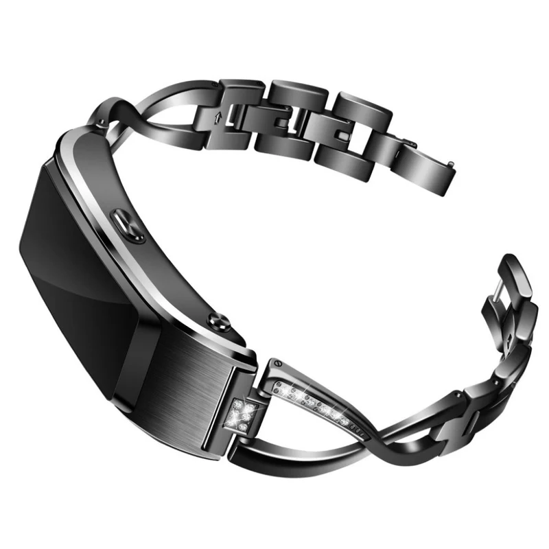 Mega zäh Huawei TalkBand B5 Metall und Strass armband