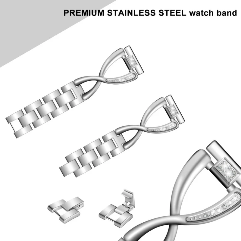 Mega zäh Huawei TalkBand B5 Metall und Strass armband