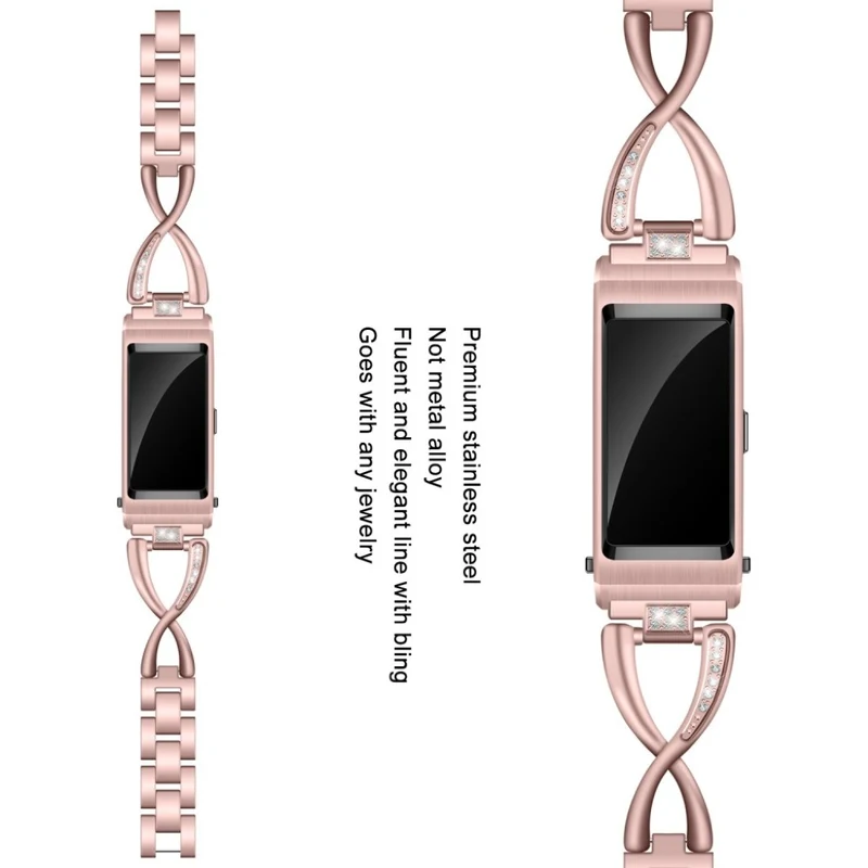 Mega zäh Huawei TalkBand B5 Metall und Strass armband