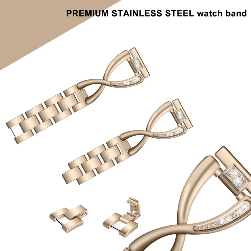 Mega zäh Huawei TalkBand B5 Metall und Strass armband