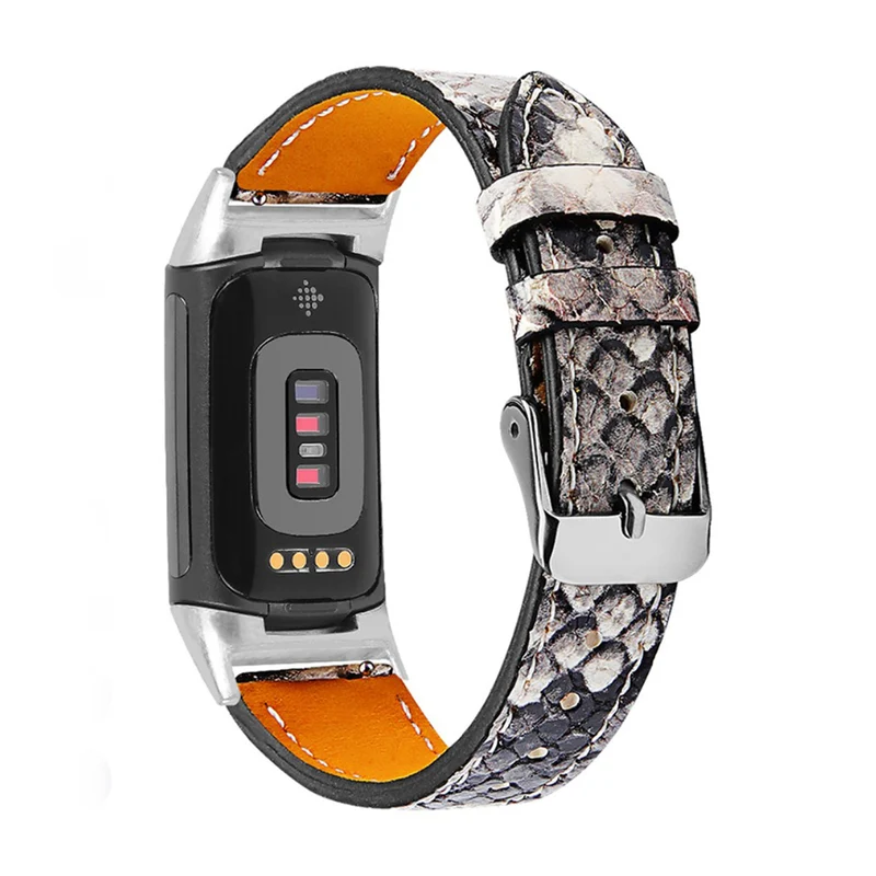 Fantastisch Fitbit Charge 5 Echtes Leder armband