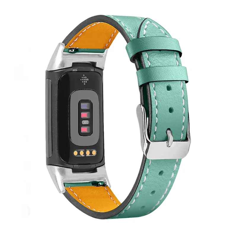Fantastisch Fitbit Charge 5 Echtes Leder armband