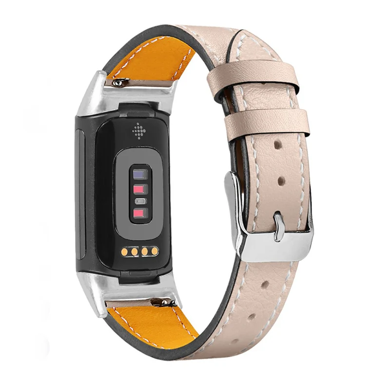Fantastisch Fitbit Charge 5 Echtes Leder armband