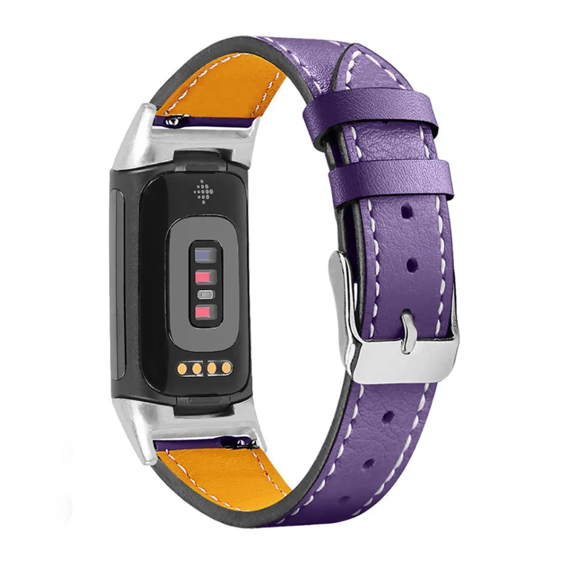 Fantastisch Fitbit Charge 5 Echtes Leder armband