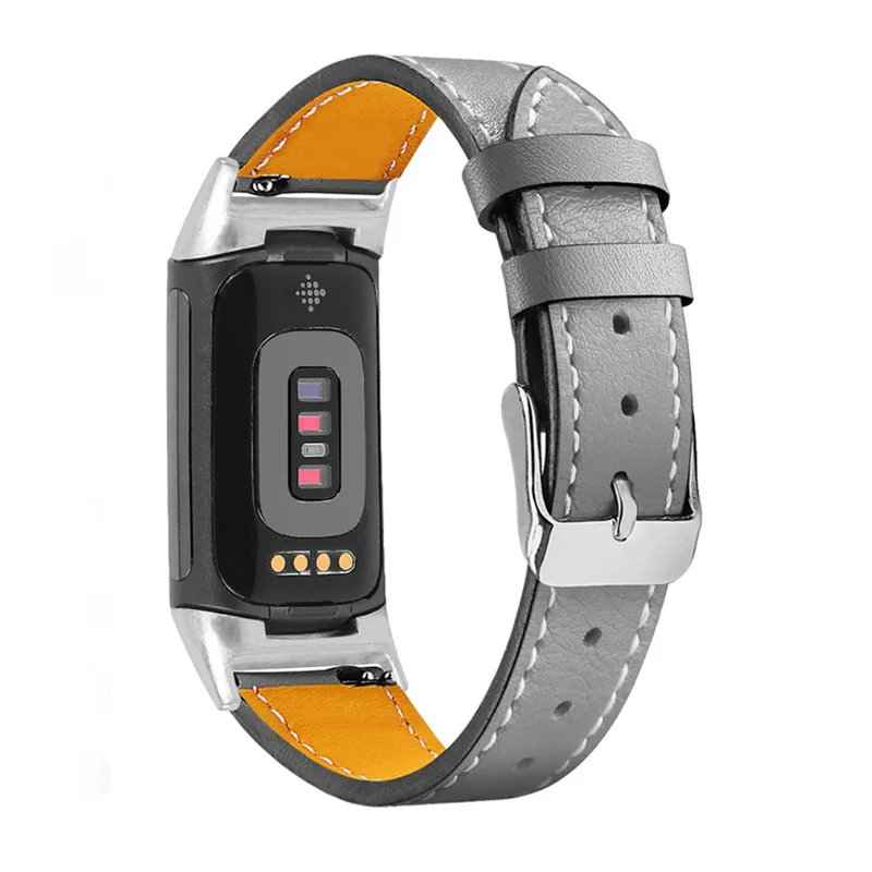 Fantastisch Fitbit Charge 5 Echtes Leder armband