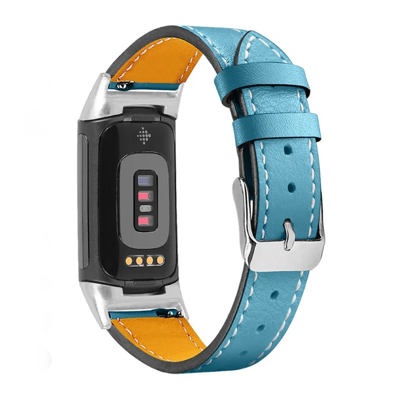 Fantastisch Fitbit Charge 5 Echtes Leder armband