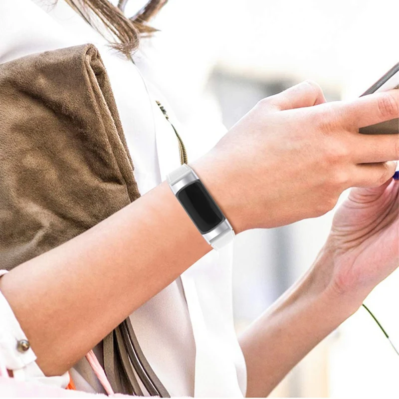 Fantastisch Fitbit Charge 5 Echtes Leder armband