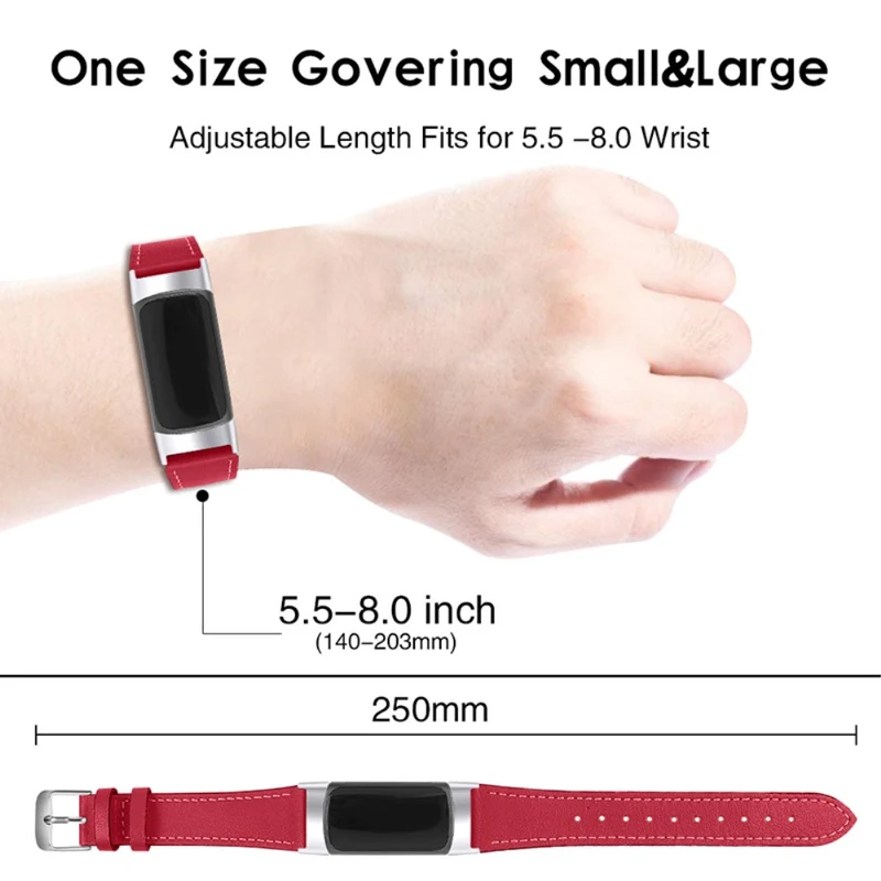 Fantastisch Fitbit Charge 5 Echtes Leder armband