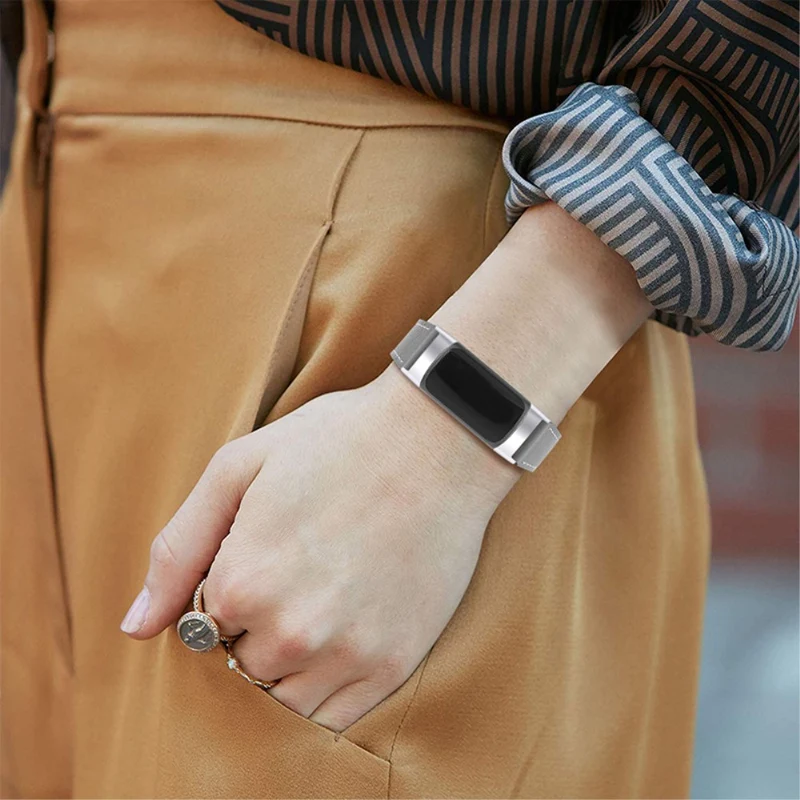 Fantastisch Fitbit Charge 5 Echtes Leder armband