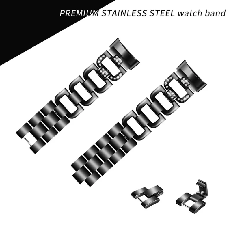 Super schön Fitbit Charge 5 Metall und Strass armband
