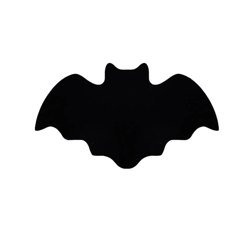 Detaillierter Vinyl-Fledermaus-Wandaufkleber für Halloween Dekoration