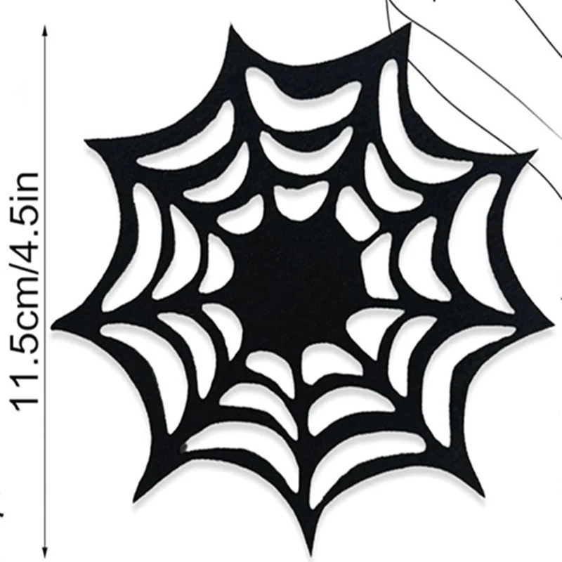 Detaillierter Vinyl-Fledermaus-Wandaufkleber für Halloween Dekoration