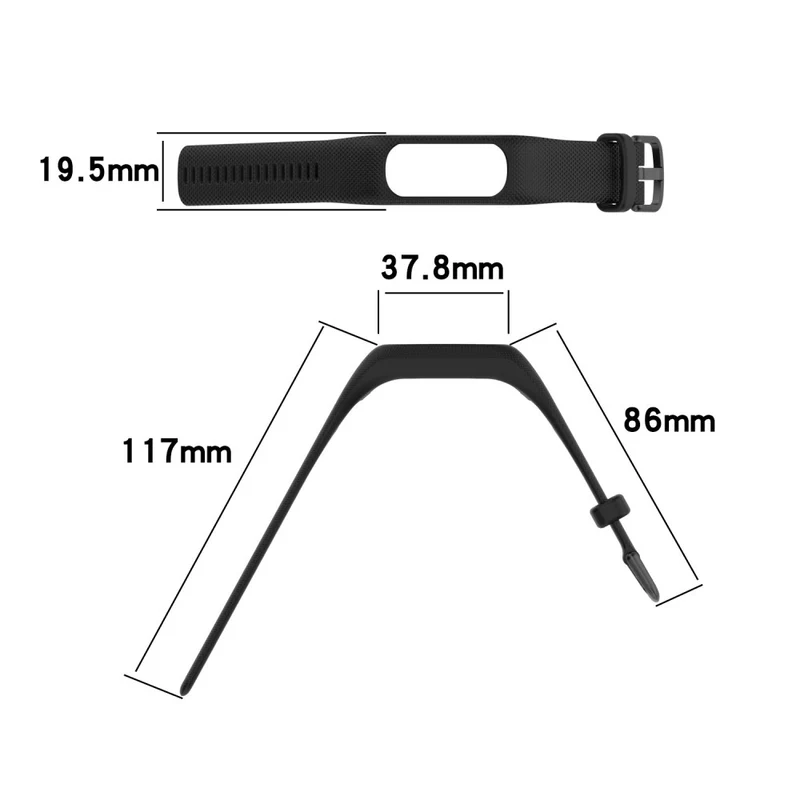 Entzückend Garmin Vivosmart 5 Silikon / TPU armband