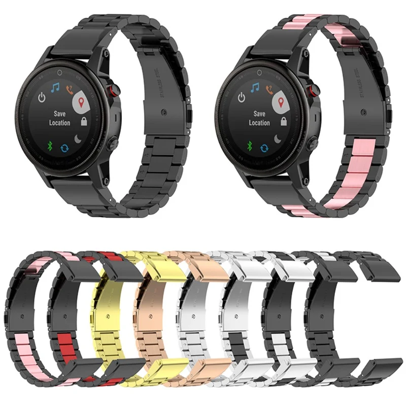 Absolut sympathisch Universell Garmin Metall armband