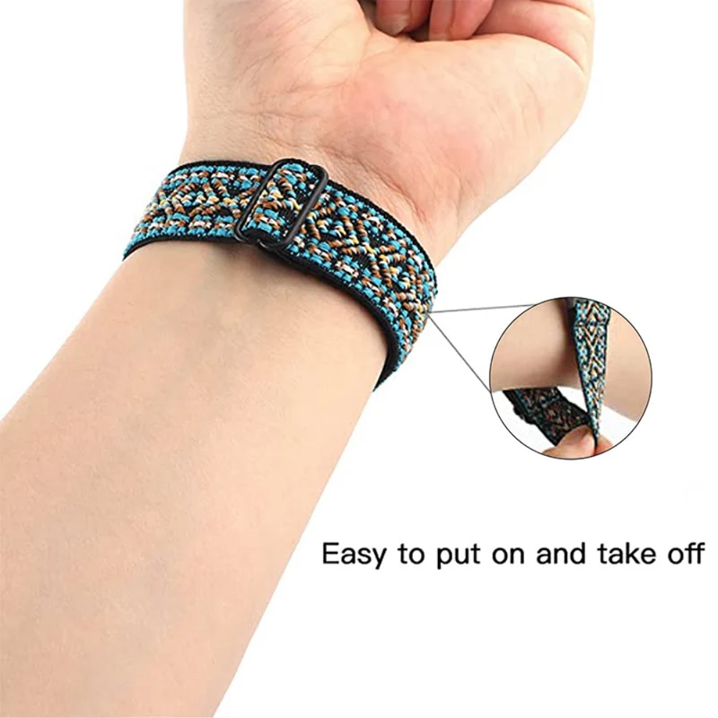 Absolut schön Universell Garmin Textil / Nylon armband