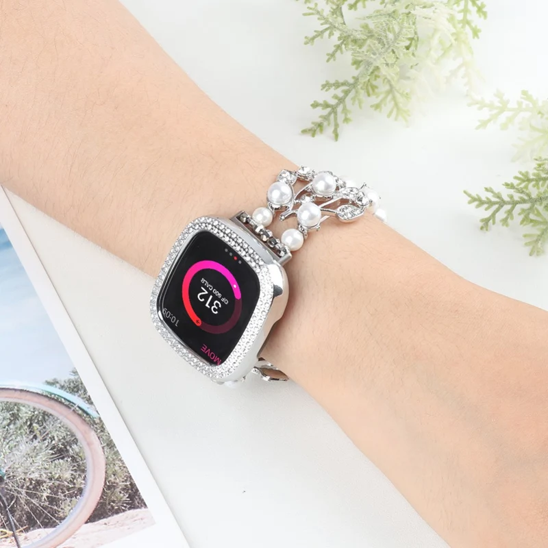 Bemerkenswert elegant Fitbit Versa 3 Strass armband