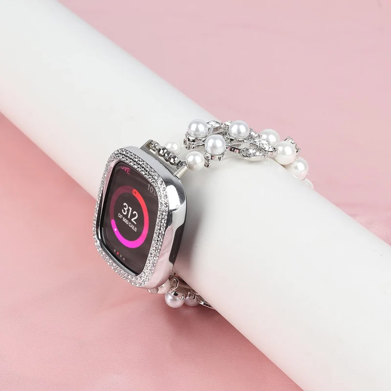 Bemerkenswert elegant Fitbit Versa 3 Strass armband