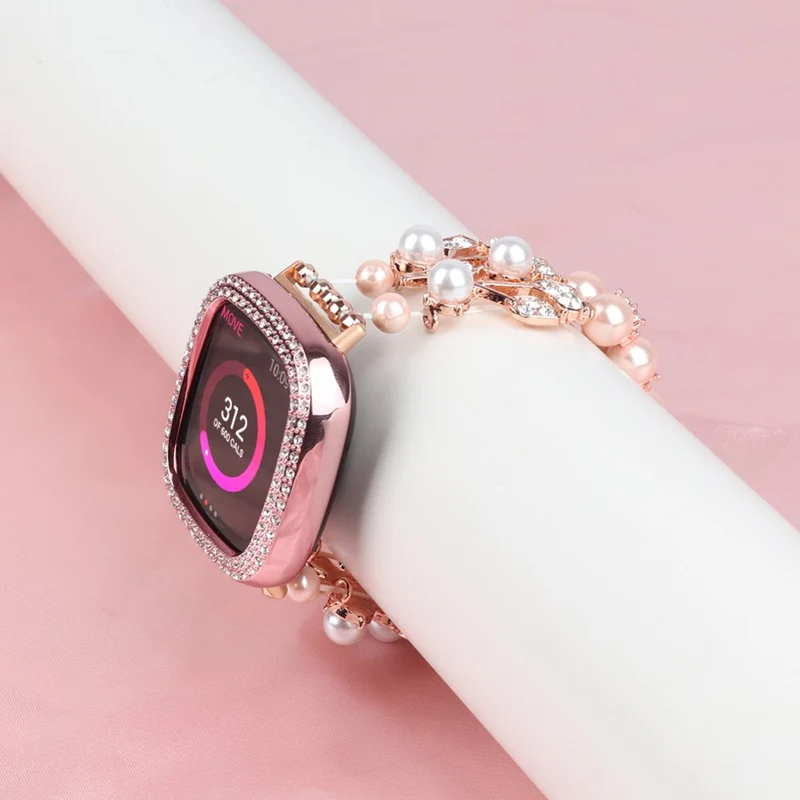 Bemerkenswert elegant Fitbit Versa 3 Strass armband