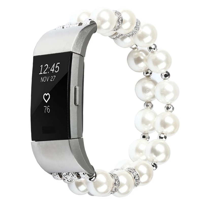 Absolut fantastisch Fitbit Charge 2 Strass armband