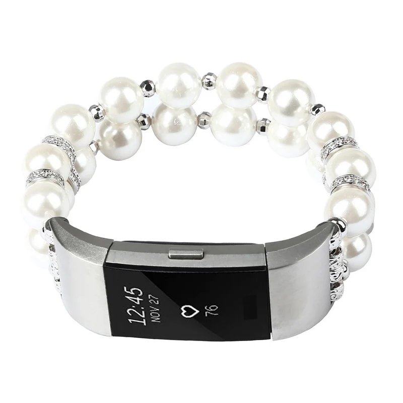 Absolut fantastisch Fitbit Charge 2 Strass armband