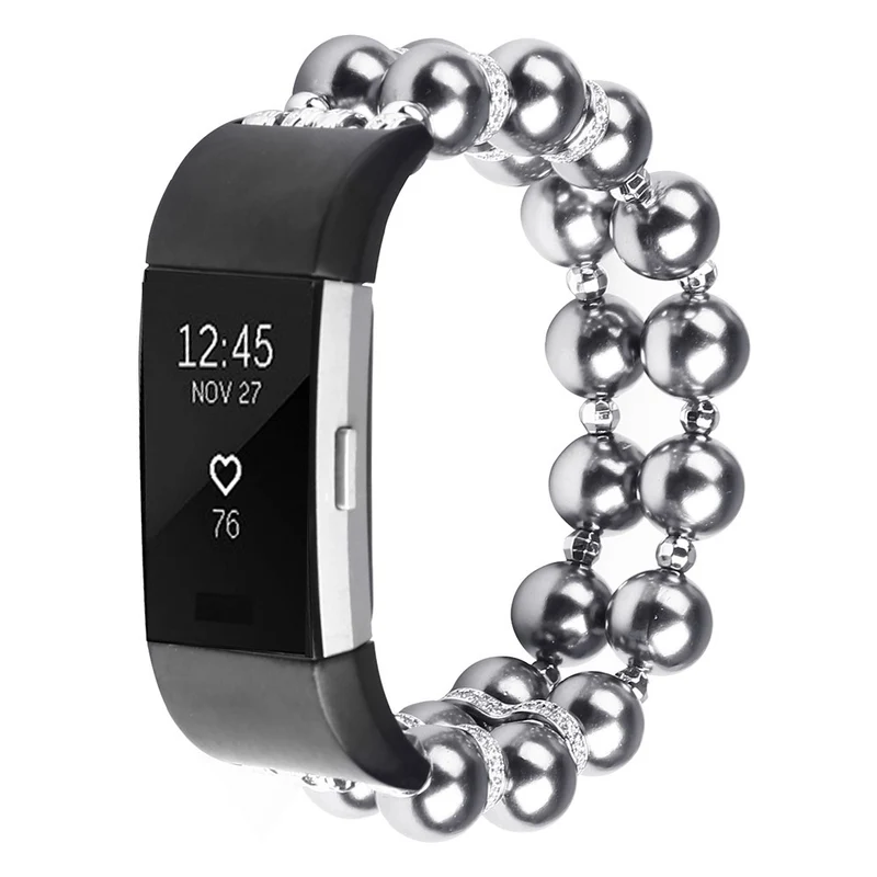 Absolut fantastisch Fitbit Charge 2 Strass armband